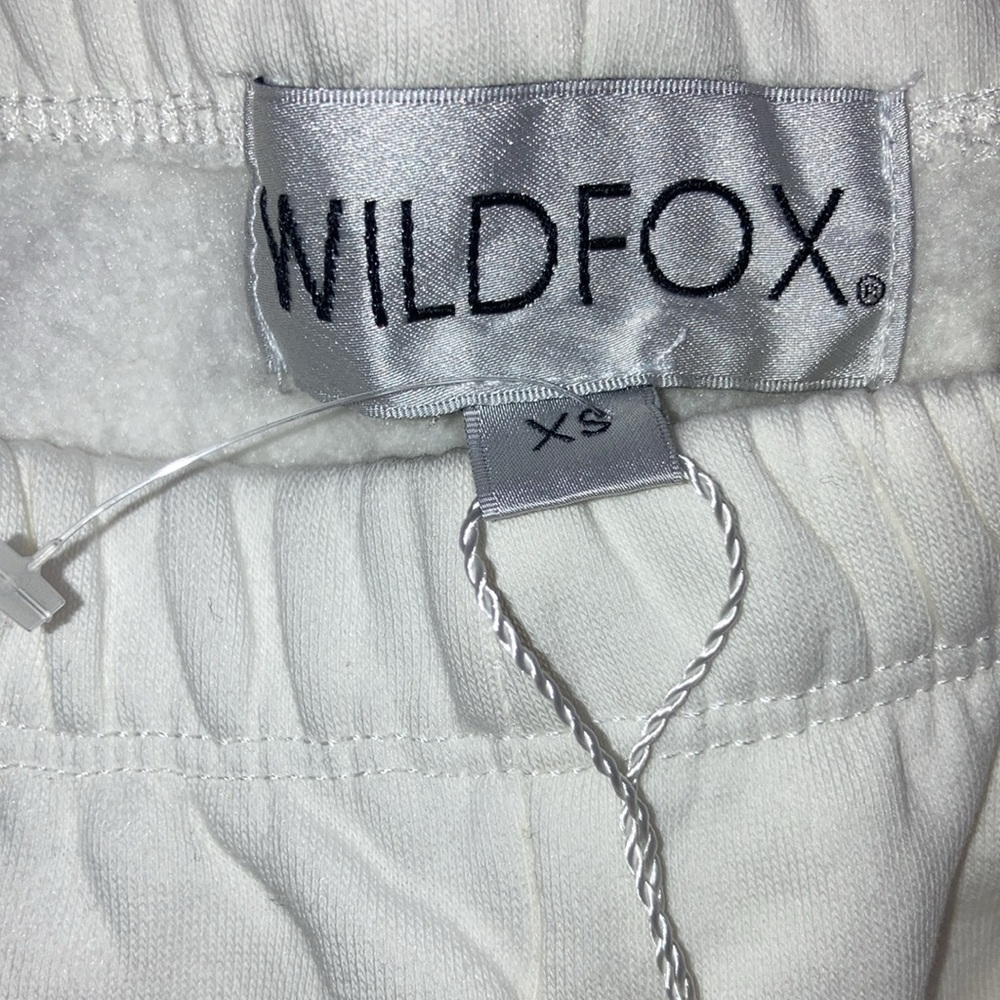 NWT Wildfox “Open Me First” Vanilla Joggers size XS - Picture 9 of 13